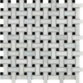Manhattan Basketweave - marble tile